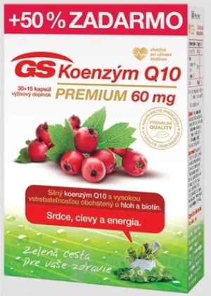 GS Coenzym Q10 60 mg PREMIUM