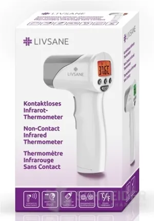 LIVSANE Berührungsloses Infrarot-Thermometer