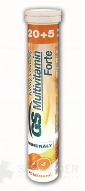 GS Multivitamin Forte Brausetablette mit Orangenmineralien