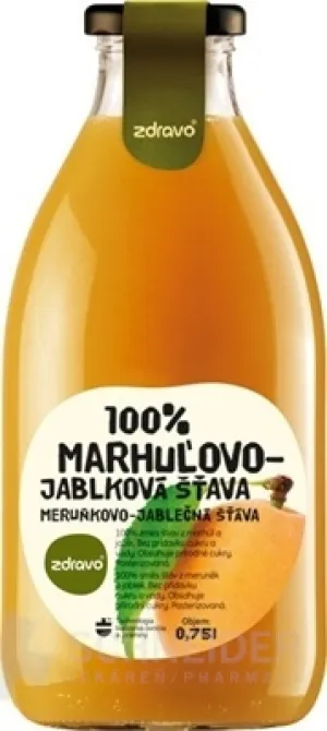 gesunder 100 % APRIKOSEN-APFEL-SAFT