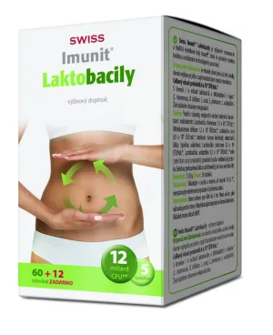 SWISS IMUNIT Lactobacilli 60+12 Tabletten (Innov. 14)