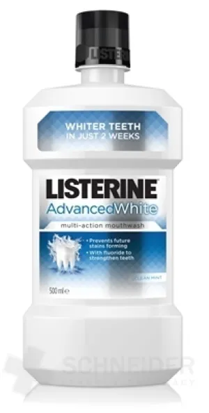 LISTERINE ADVANCED WHITE
