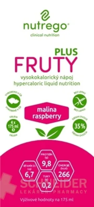 Nutrego FRUTY PLUS Malina