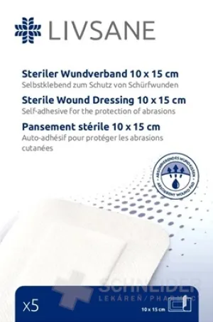 LIVSANE Steriles Pflaster für Wunden