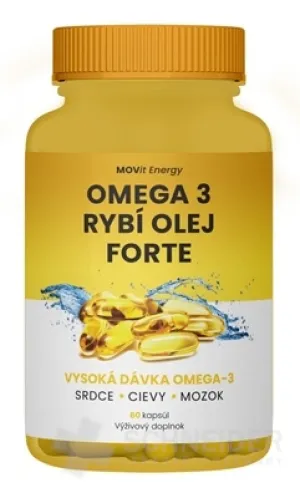 MOVIt Omega-3-Fischöl FORTE