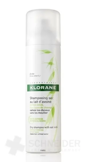 KLORANE TROCKENSHAMPOO mit Hafermilch
