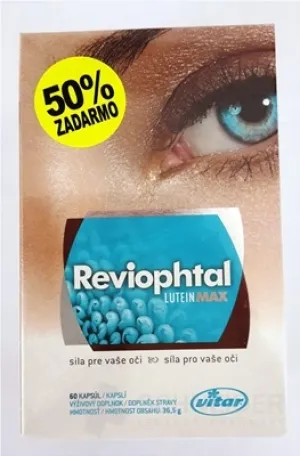 VITAR Reviophtal LUTEIN MAX – reduzierte Verpackung