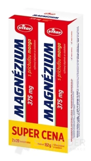 VITAR MAGNESIUM 375 mg DUOPACK