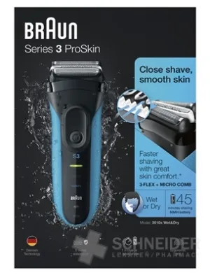 BRAUN Serie 3 3010s W&amp;D