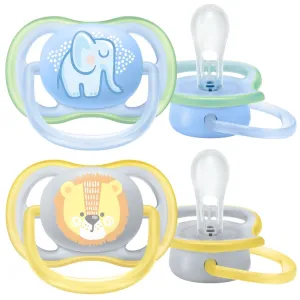 AVENT Schnuller 0-6M Ultra Air Pastell, Junge