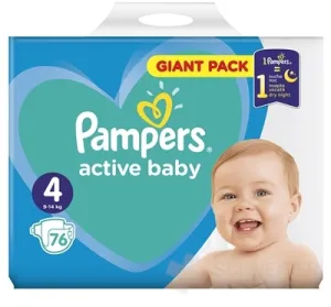 PAMPERS active baby Giant Pack 4 Maxi