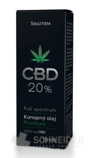 CBD 20 % Konopný olej Premium HEALTH