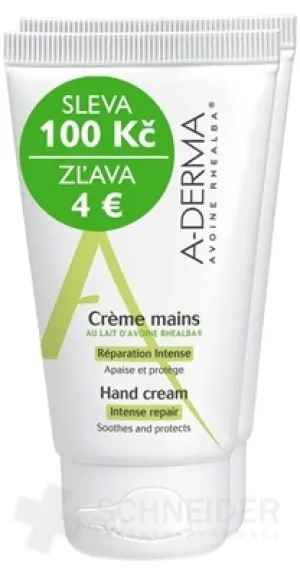 A-DERMA RHEALBA HAFERMILCH HANDCREME (DUO)