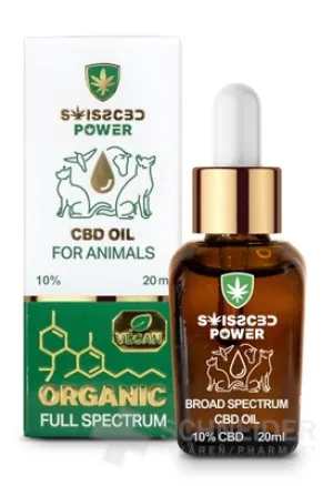 SwissCBDpower CBD-ÖL 10 % für Tiere