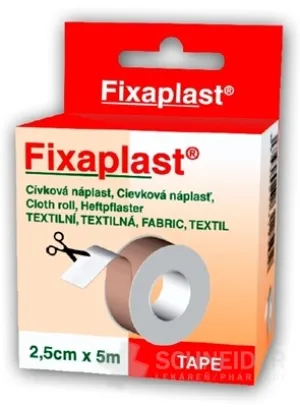 FIXAplast Spulenpflaster 2,5 cm x 5 m