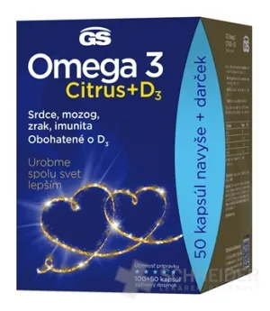 GS Omega 3 CITRUS + D3 Geschenk 2022