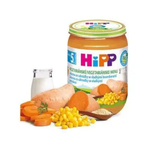 HiPP BIO Gemüse aus dem Garten mit Süßkartoffeln