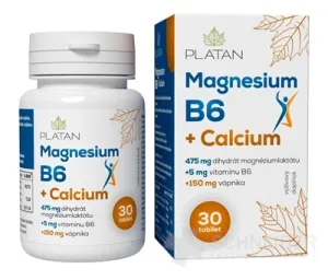 PLATAN Magnesium B6 + Kalzium