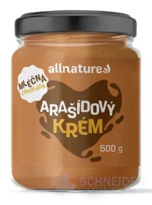 Allnature ERDNUSSCREME mit Milchschokolade