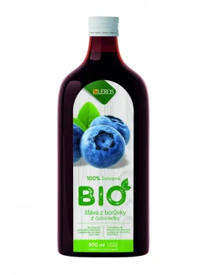 LEROS Bio Blaubeersaft + LN Detox