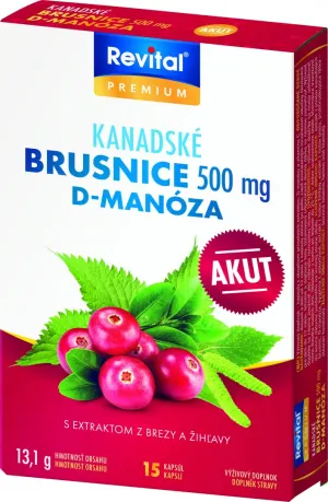 Revital Kanadische Cranberry AKUT 15 Kapseln.