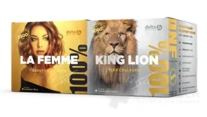 DELTA-Partner. balíček LA FEMME&amp;KING LION Kollagen