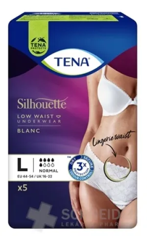 TENA Silhouette Normal Low Waist Blanc L