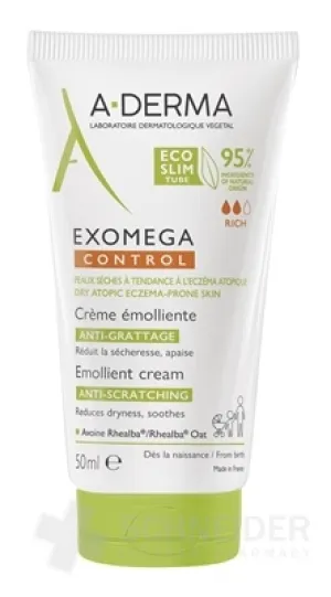 A-DERMA EXOMEGA CONTROL Emollient CREAM