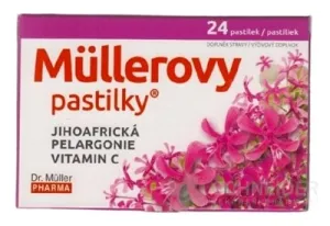 MÜLLER'S Pastillen Südafrikanische PELARGONIEN, VIT. C