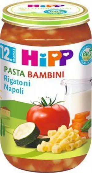 HiPP Beilage BIO PASTA BAMBINI Rigatoni NEAPEL
