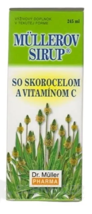 Müller-Sirup mit Scorocel und Vit. C
