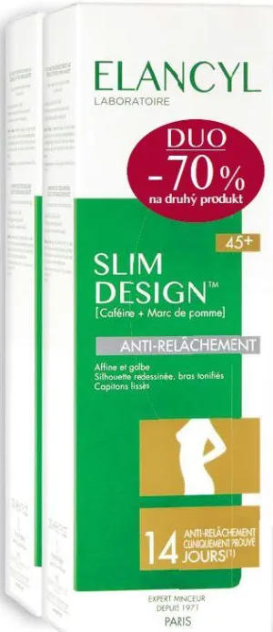 Elancyl Slim Design 45+ Anti-schlaffe Hautpflege 2x200ml