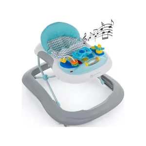 Petite&amp;Mars Walker mit Sound Monty Chevron Blue