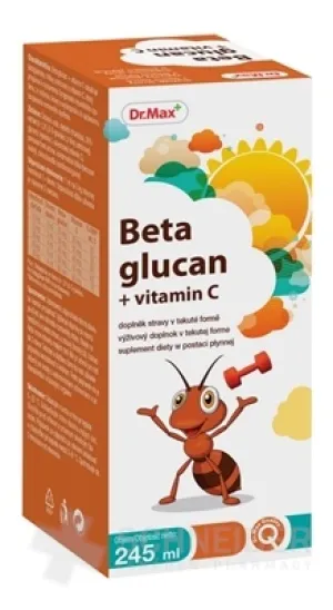Dr.Max Betaglucan + Vitamin C (inov. 2019)