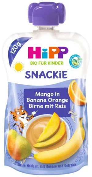HiPP SPORT BIO Banane Orange Birne Mango Reis