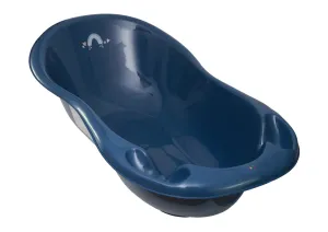 Tega Baby TEGA BABY Große Badewanne, Meteo, 102 cm mit Auslauf, dunkelblau