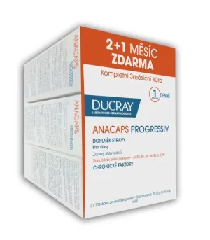Ducray Anacaps Progressiv TRIO 3x30ks