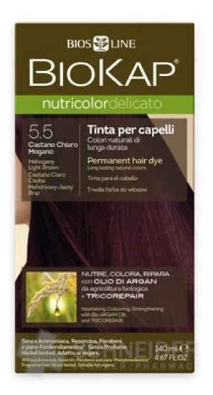 BIOKAP Nutricolor Delicate Farba na vlasy 5,50