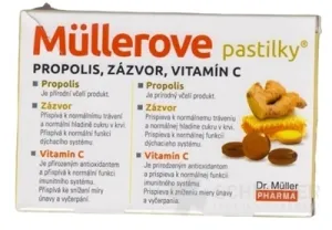 MÜLLER Lutschtabletten PROPOLIS, INGWER, VITAMIN C
