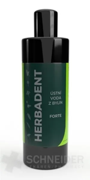 HERBADENT FORTE Kräuter-MUNDSPÜLUNG