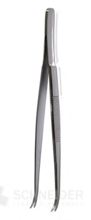 FEINE PINZETTE - gebogen 13 cm