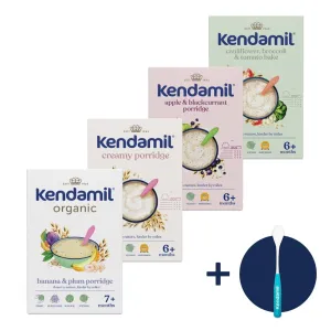 Kendamil Variationen von 4 Porridges, BIO und Gemüse