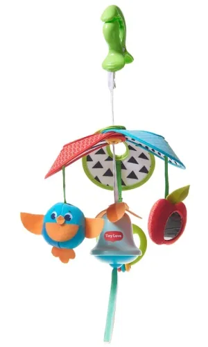 Tiny Love Kompaktes Karussell zum Aufhängen – Pack &amp; Go – Spaß auf der Wiese, 0 m+