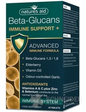Natures Aid Beta-Glucane Immune Support+