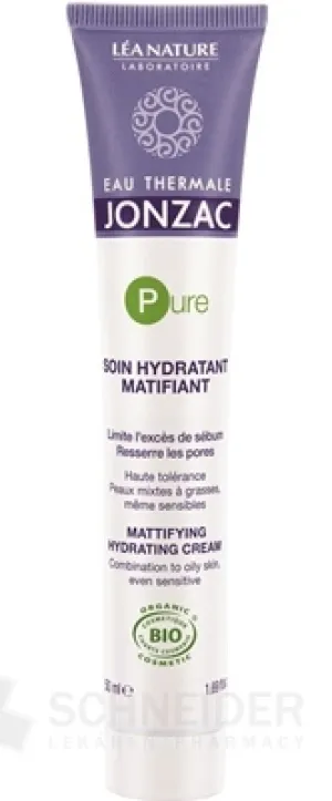 JONZAC Pure MATTIERENDE REINIGUNGSCREME BIO