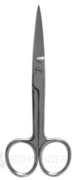 CHIRURGISCHE SCHERE GERADE SPITZE 18 cm