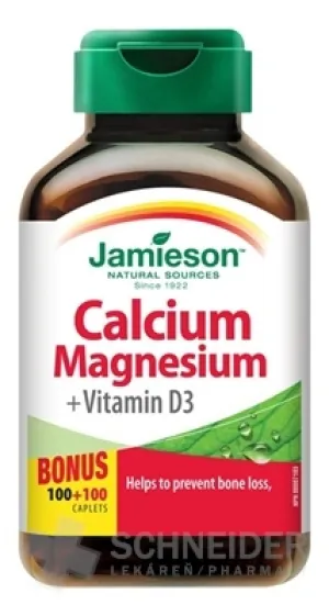 JAMIESON CALCIUM, MAGNESIUM MIT VITAMIN D3