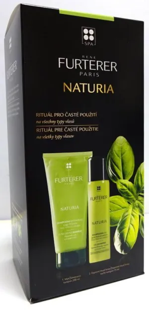 René Furterer Naturia Extrafeines Shampoo 200 ml + Trockenshampoo 75 ml