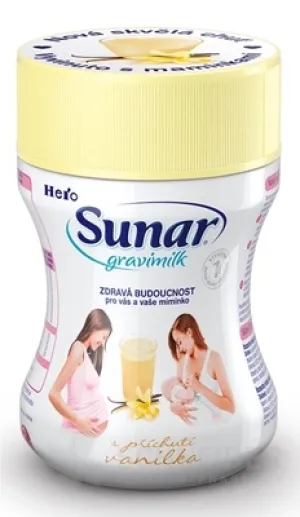 Sunar Gravimilk mit Vanillegeschmack NEU