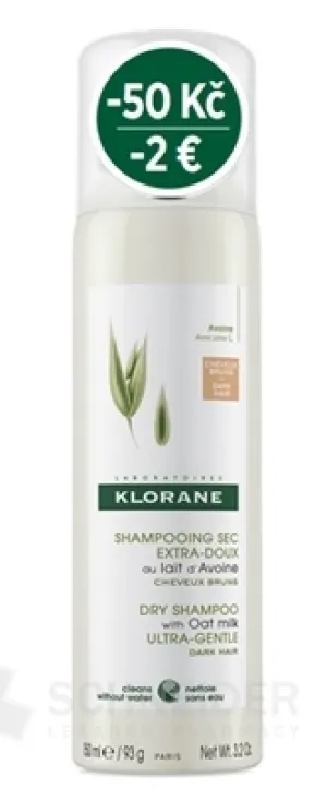 KLORANE SHAMPOOING SEC Lait d'Avoine BRUNS (links)